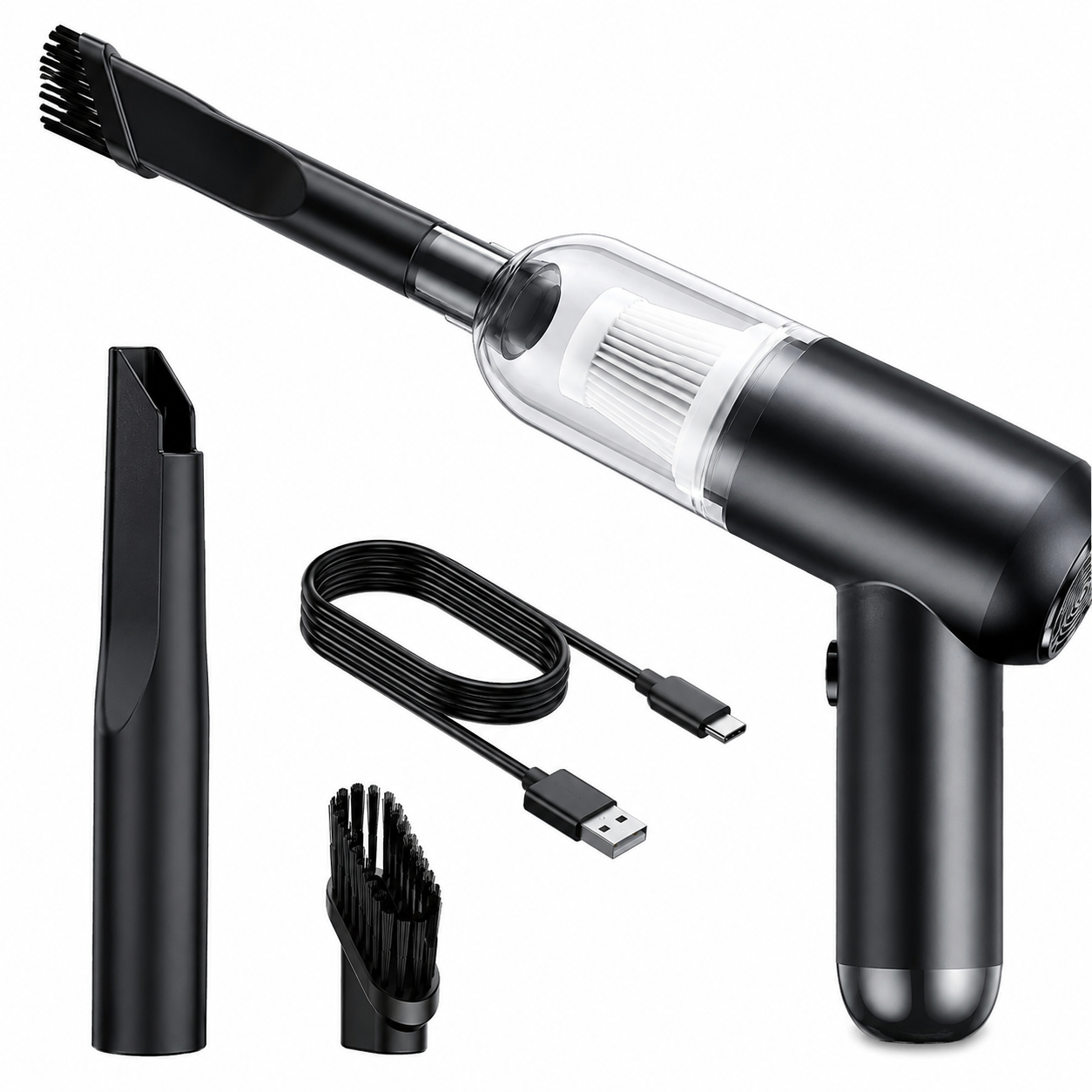 ASPIRAFLOW PRO + 3 accesorios Incluye | Aspiradora Portátil Inalámbrica con Potente Succión y Máxima Comodidad